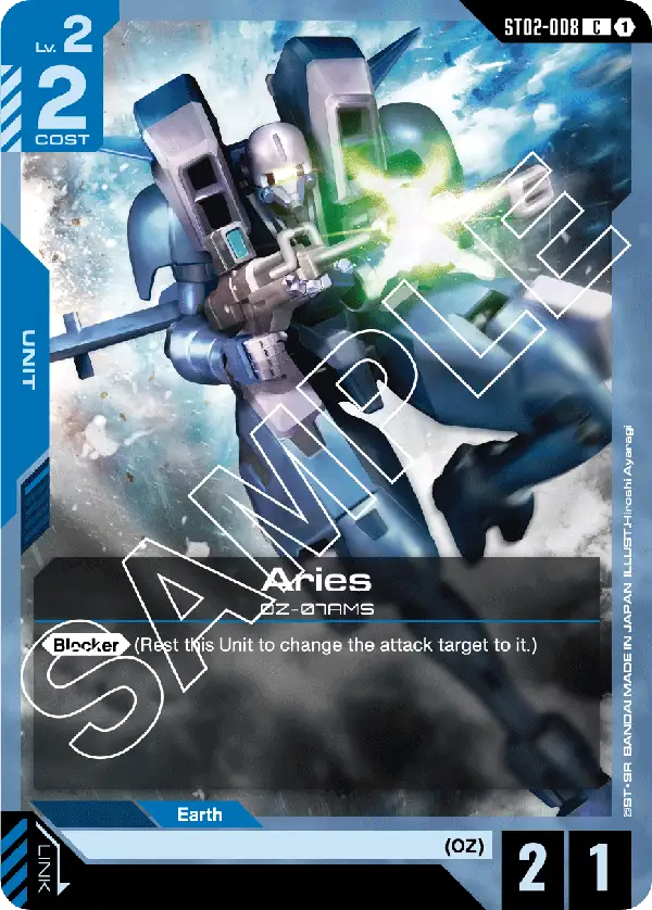 ST02-008 Aries card image