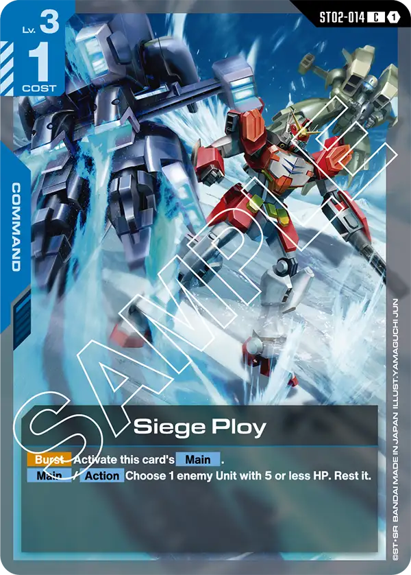 ST02-014 Siege Ploy card image