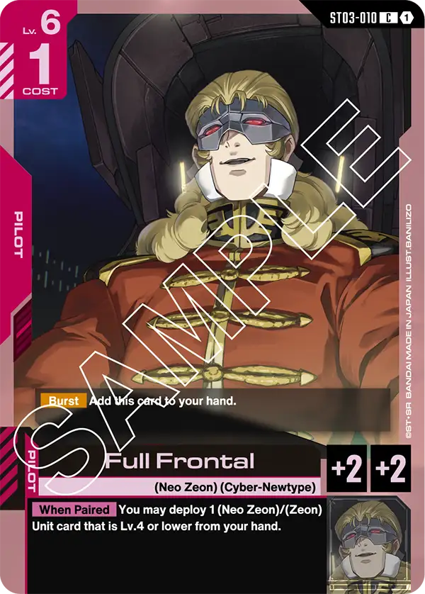 ST03-010 Full Frontal card image