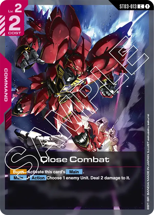 ST03-013 Close Combat card image